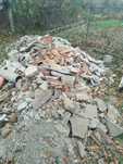 Beton spart, moloz