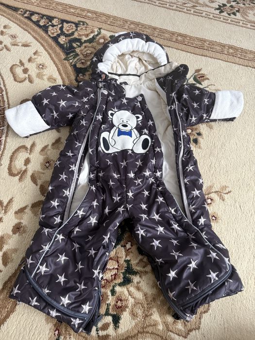 Куртка трансформер с рождения до 2 лет