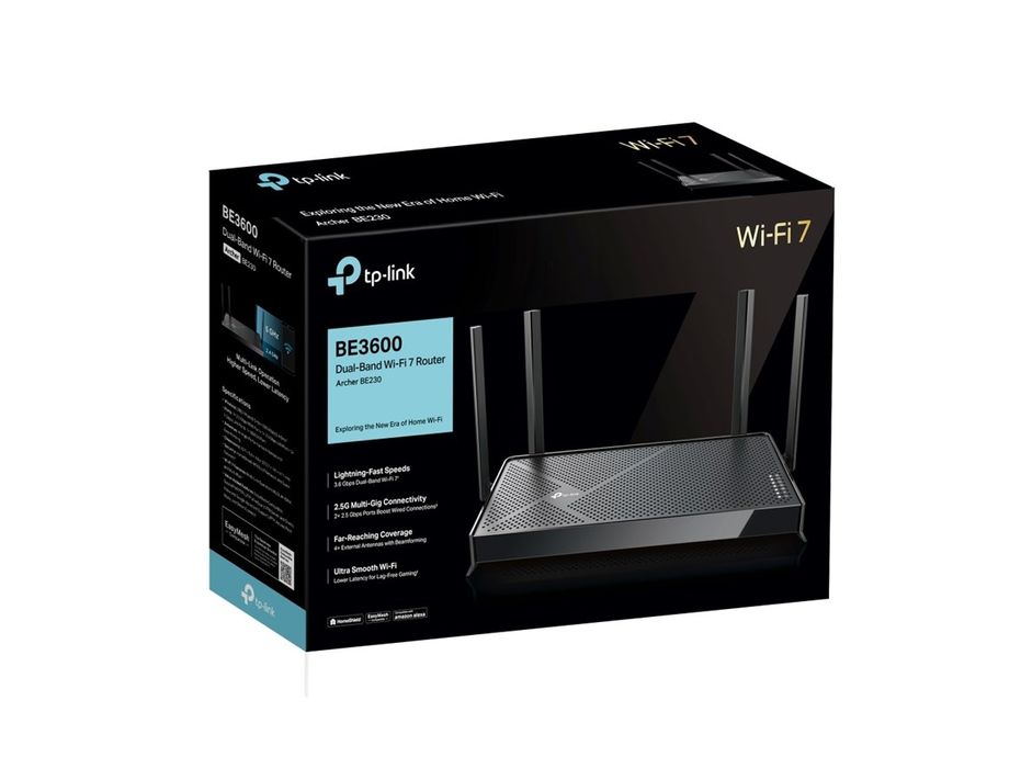 # TPLink Archer BE230 BE3600 WiFi 7 router Гигабитный роутер