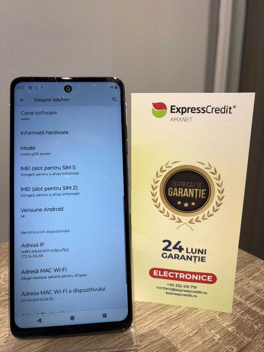 (AG42) Motorola G24 Power *2 ani garantie* B12198.2