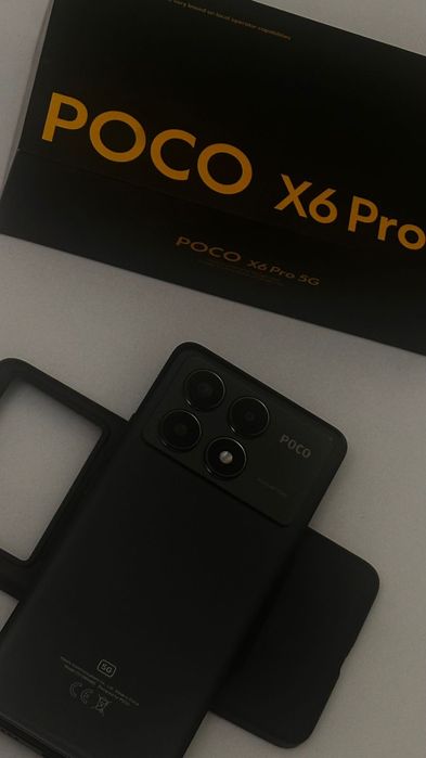 Телефон Poco X6 PRO память 512/12+12