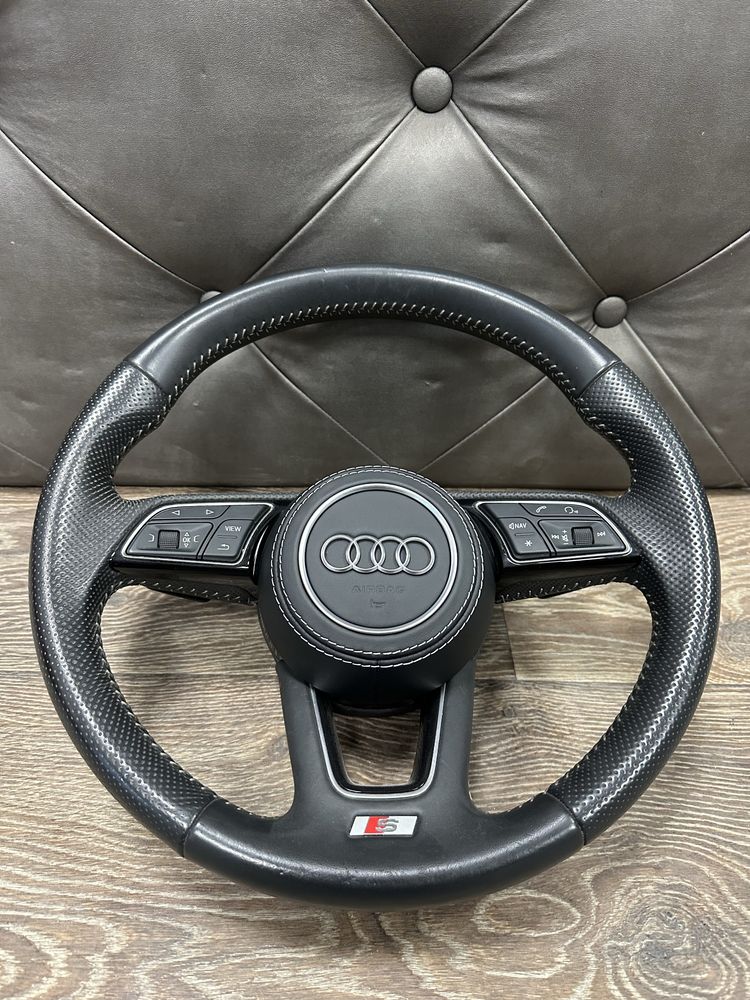 Audi S line Волан с кожен аирбаг ейрбег