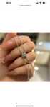 Bratara solitaire cu moissanite 1 carat