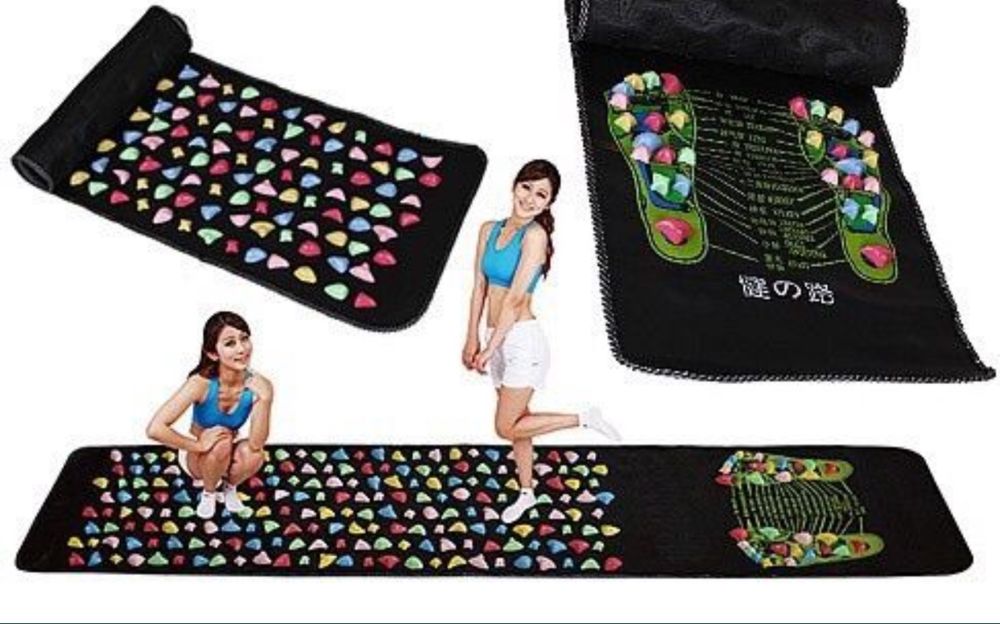 Ортопедический массажный коврик для ног Массажная дорожка