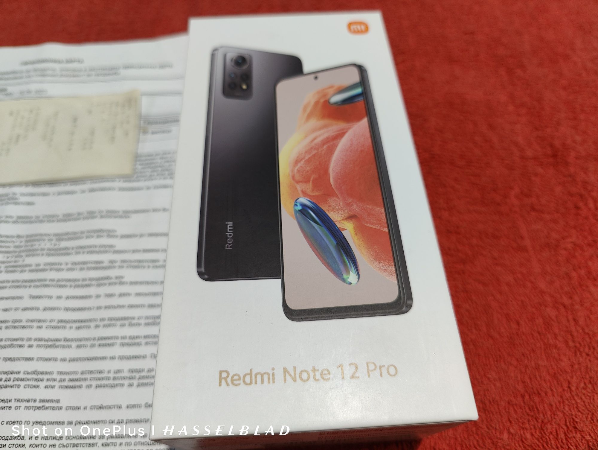 Xiaomi Redmi Note 12 Pro 256GB Graphite Gray 36м.гаранция от Yettel