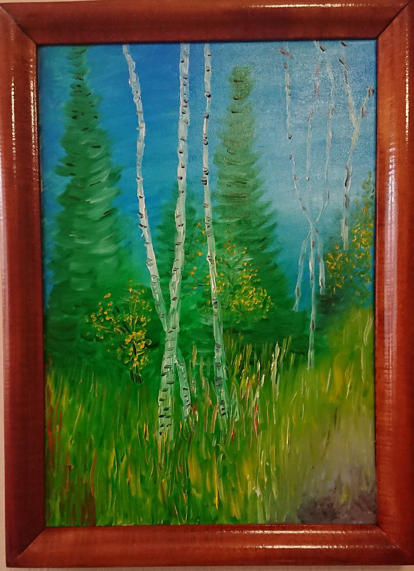 Картини маслени бои с рамка