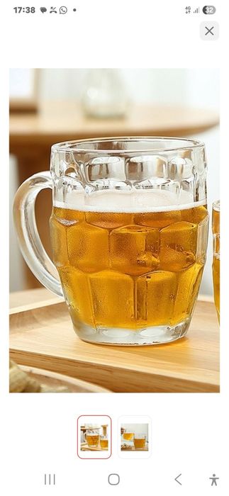 Пивная кружка 0.500 гр 2 шт по 500тенге