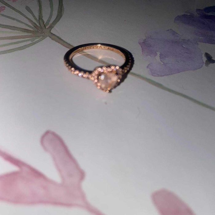 Inel Pandora Inima (Aur)