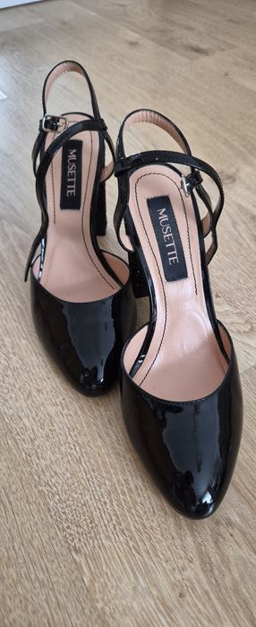 Pantofi Musette 37 negri