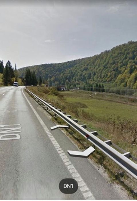 Teren de vânzare Predeal cu deschidere la DN1