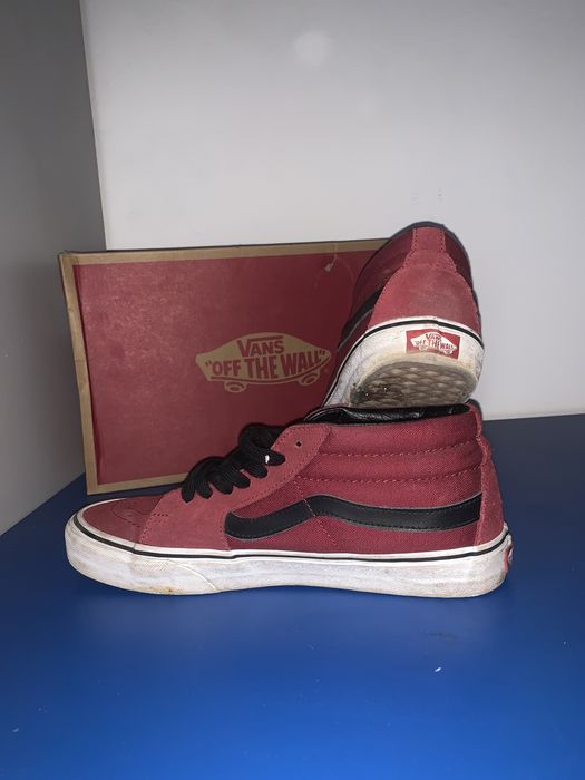 Vans half cab -Mid Red