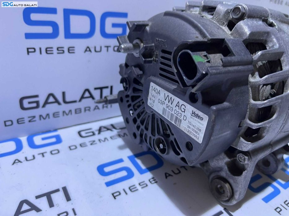 Alternator 140A Volkswagen Polo 6R 1.2 TDI CFW CFWA 2010 - 2014 Cod 03P903023D [D0163]