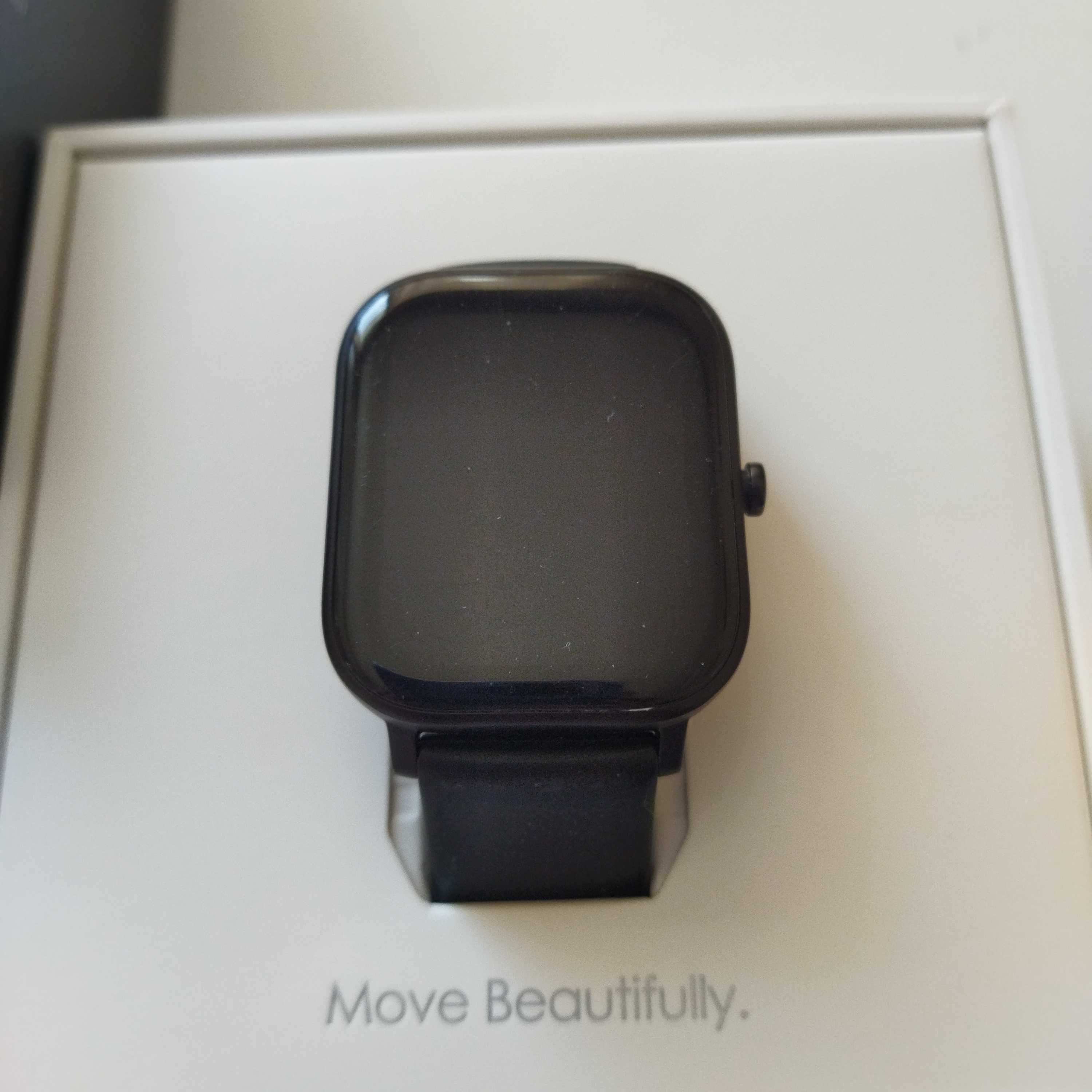 Часовник smartwatch Amazfit GTS, Obsidian Black