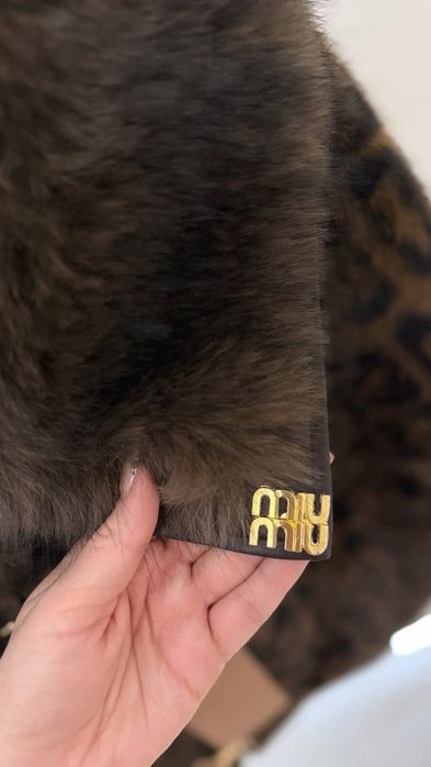 Палто от еко косъм