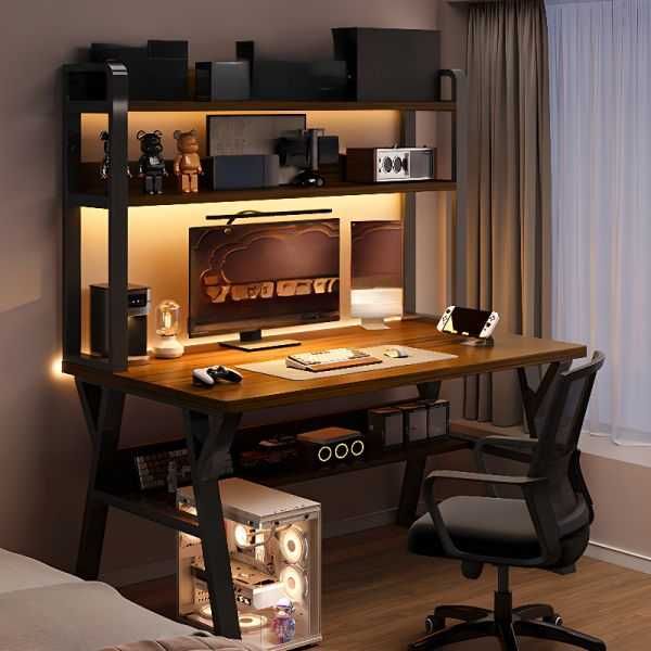 компьютерный стол 120x60x147 см черный цвет.