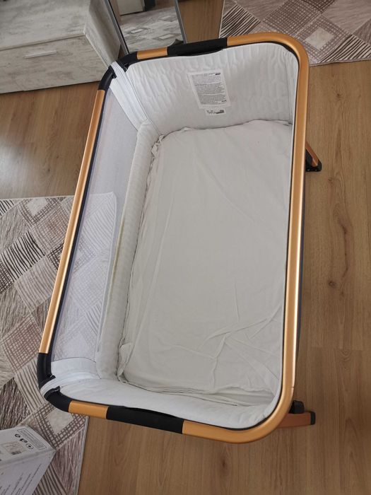 Бебешка кошара с подвижна преграда Chipolino - Baby boss