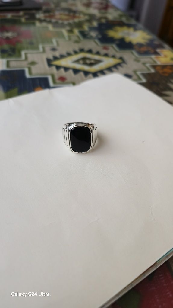 Мужской перстень серебро 925