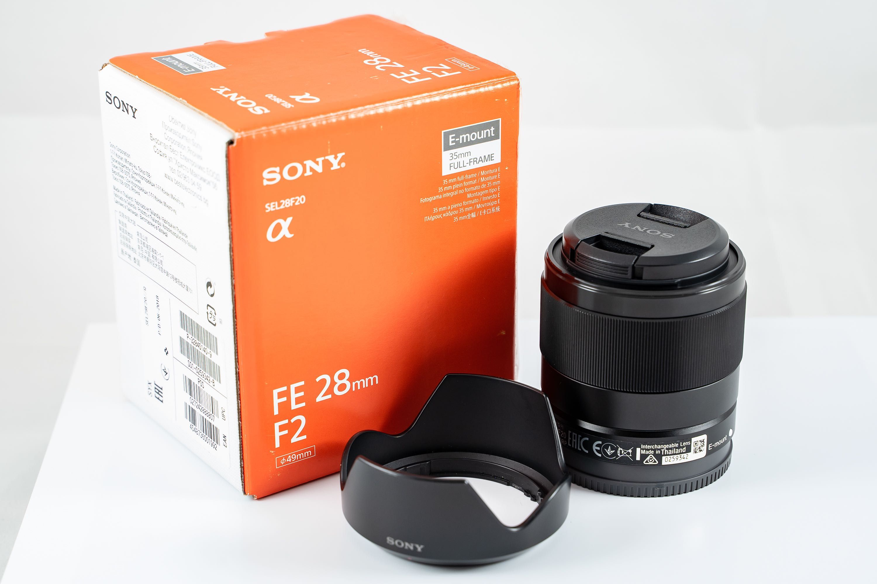 Продавам обектив Sony FE 28mm f/2 - В ПЕРФЕКТНО СЪСТОЯНИЕ