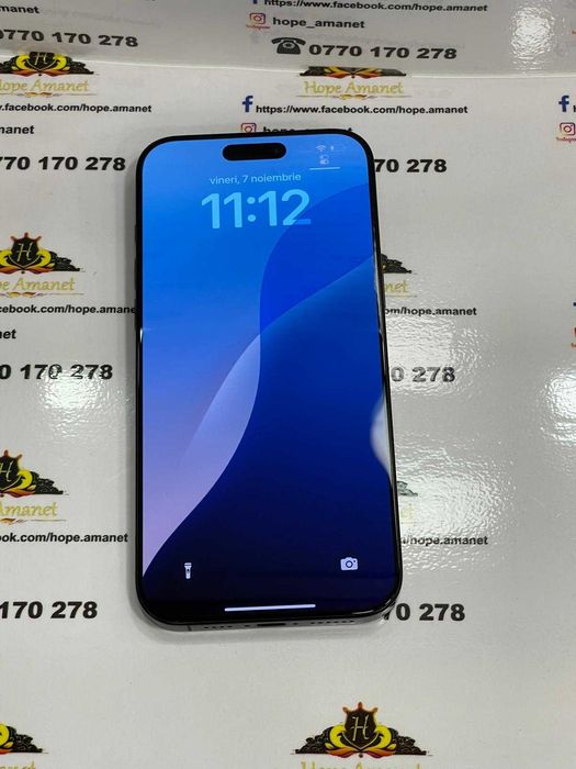 Hope Amanet P13 / iPhone 16 Pro Max / Black Titanium