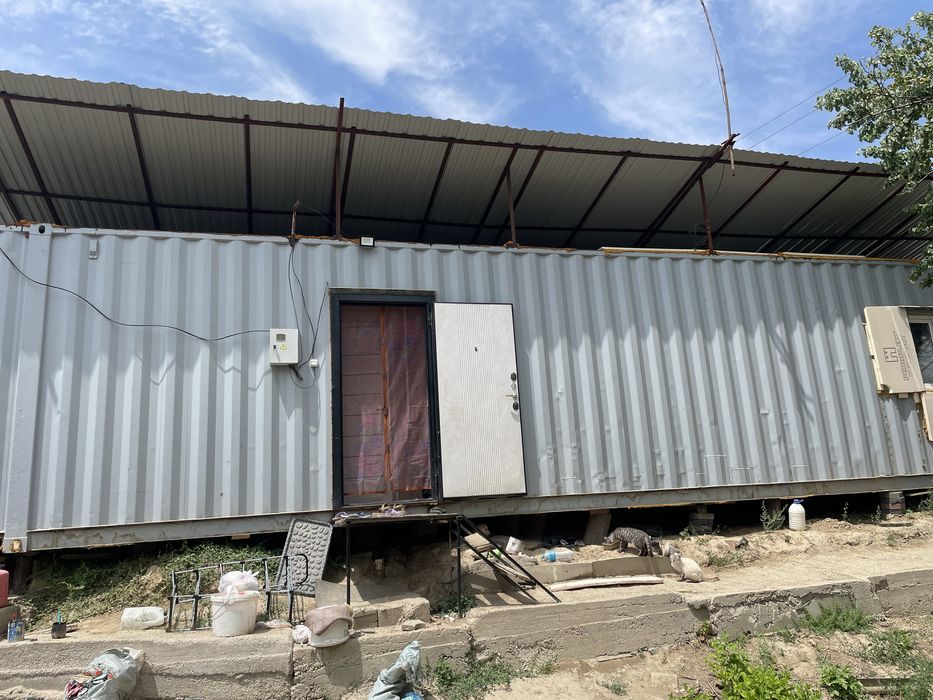 Продам участок с жилым контейнером или обменяю на авто