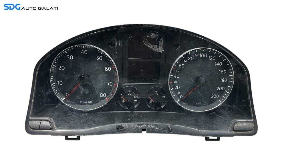 Ceas Ceasuri Cluster Instrumente Bord Volkswagen Golf 5 1.4 1.6 Benzina 2004 - 2008 Cod 1K0920850P [L6100]