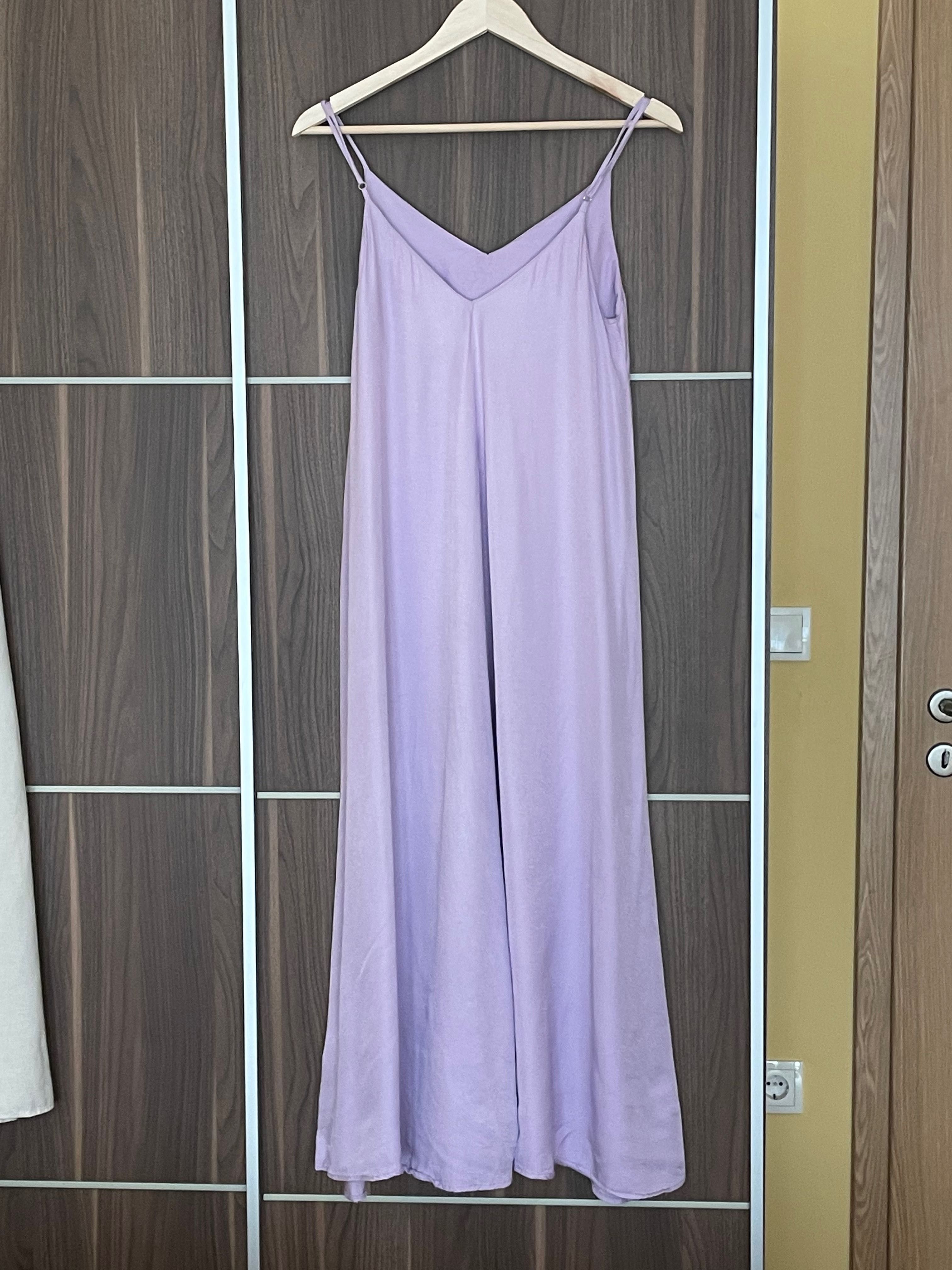 Сатенирана рокля ZARA
