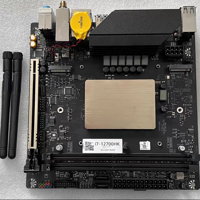 Комплект i7 12700hk + материнская плата wi fi