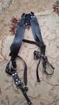 Strap dublu pentru aparat foto dslr sau mirrorless din piele