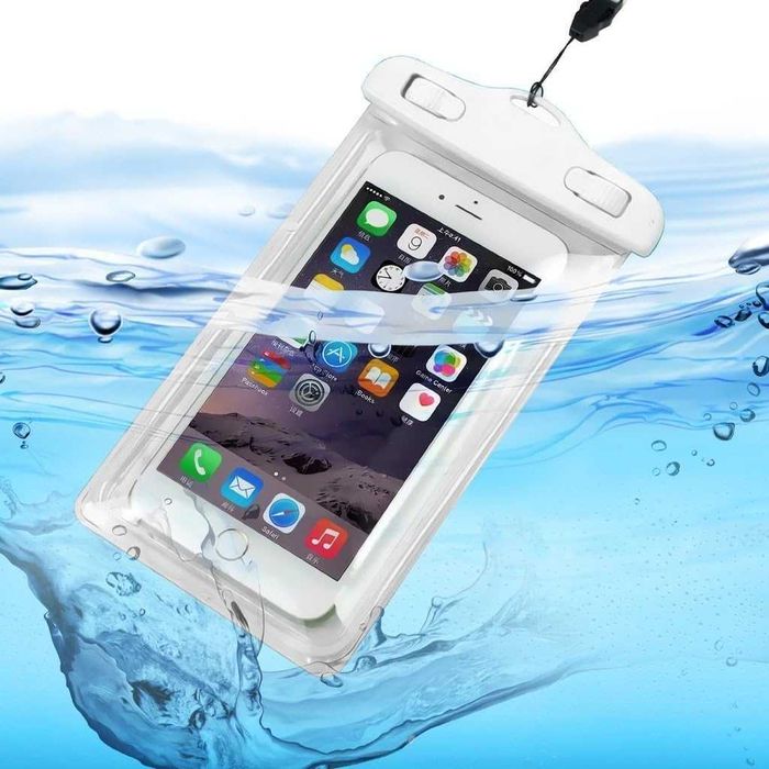 Husa impermeabila pentru telefon IPX8 6.5 inch pentru inot si plaja