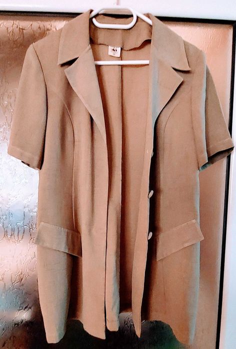 Bluzita-sacou maneca scurta, primavara-vara-toamna