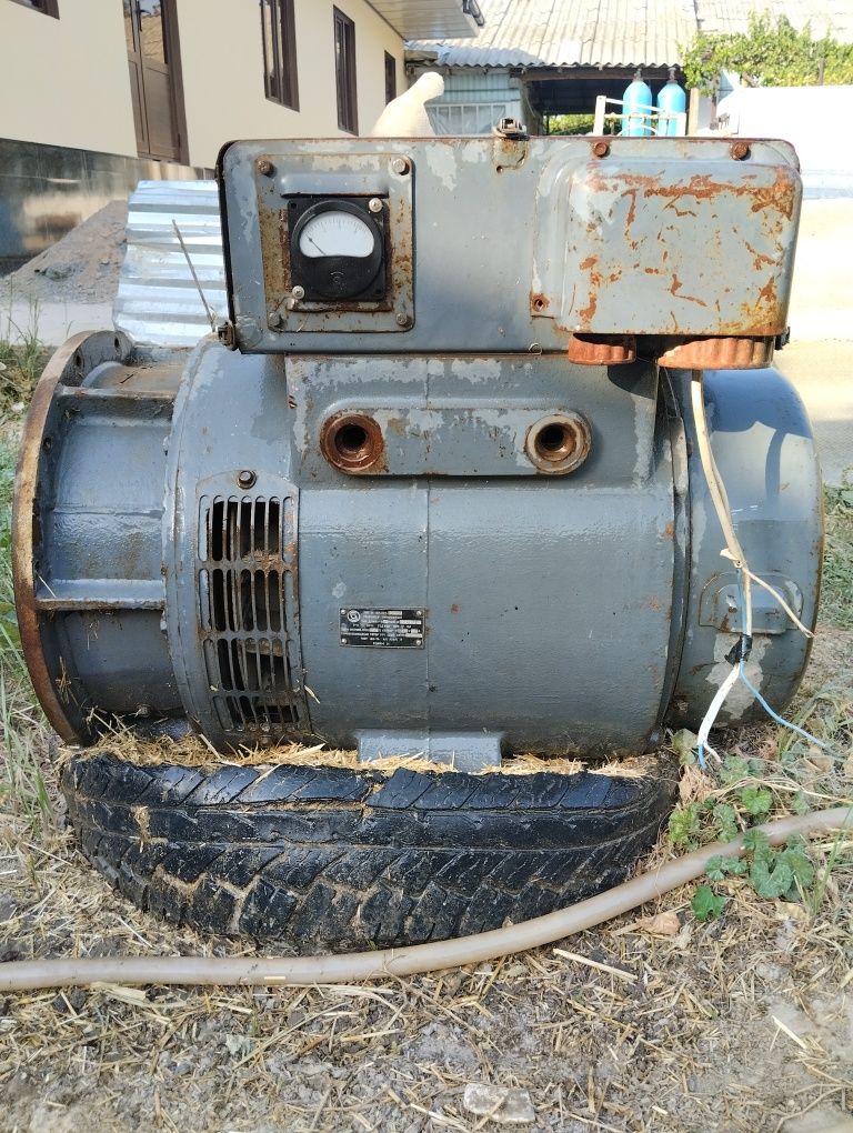Генератор 37квт, рабочий