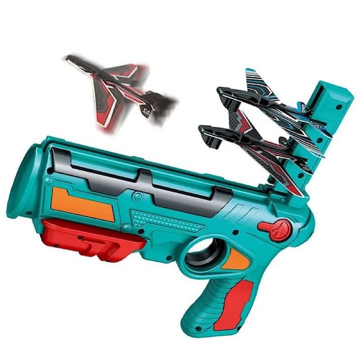 Играчка пистолет ATS Launcher с 4 картонени самолета за деца

Доставка