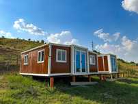 Casa modulara pliabila - 38mp de confort modern - tiny house