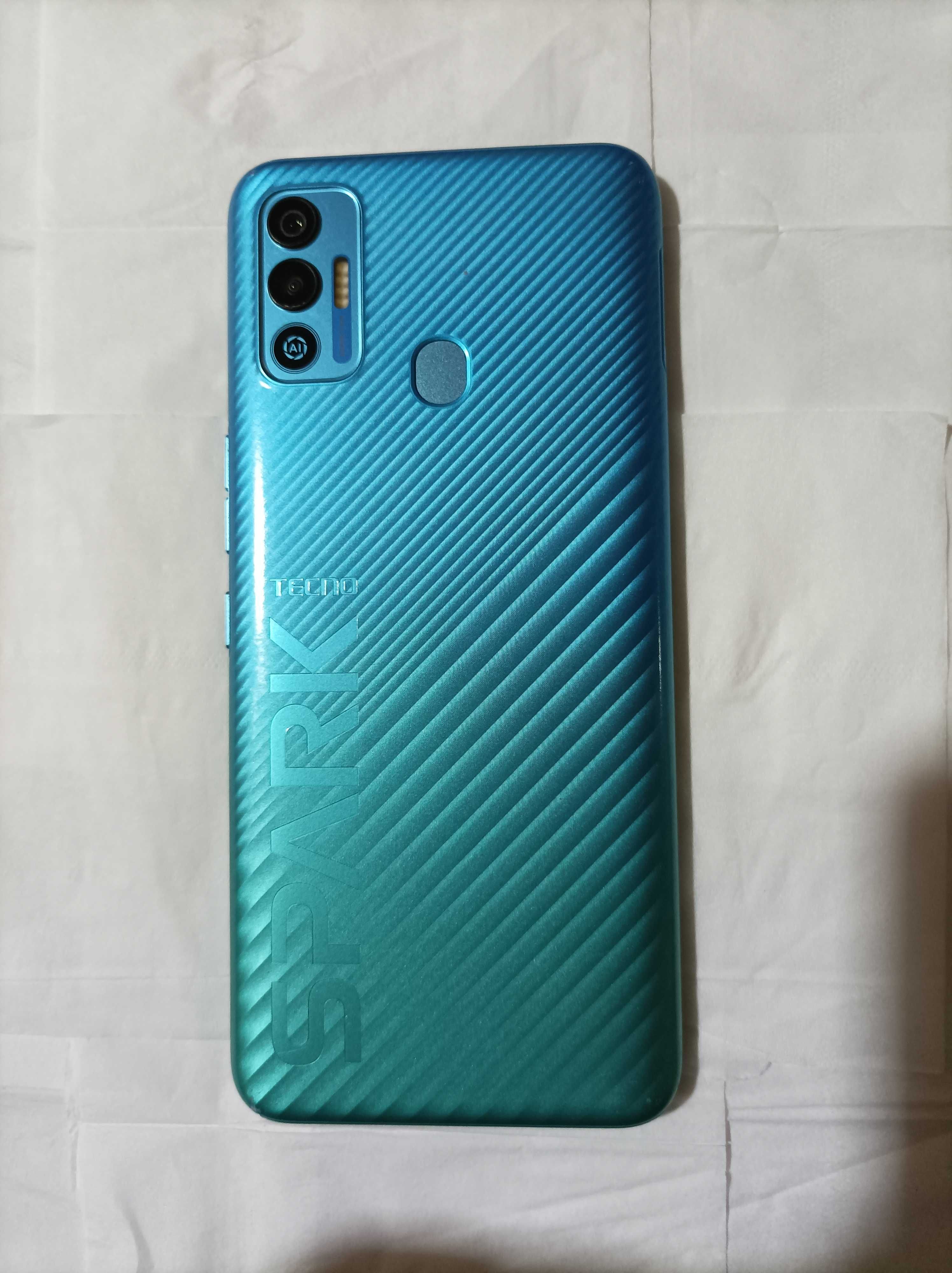 Tecno Spark 7T . (Karobka-dakument kafolati bilan)