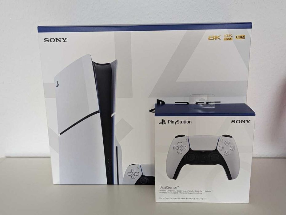 PS5 Slim DISC джойстик и игри