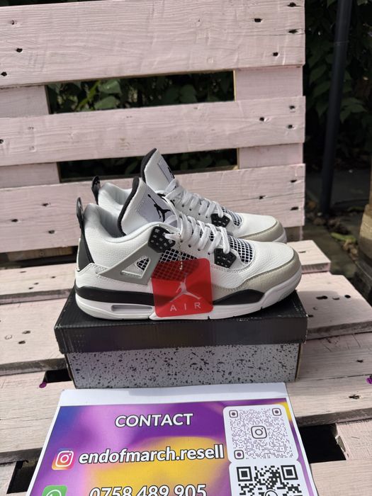 Jordan 4 Military Black