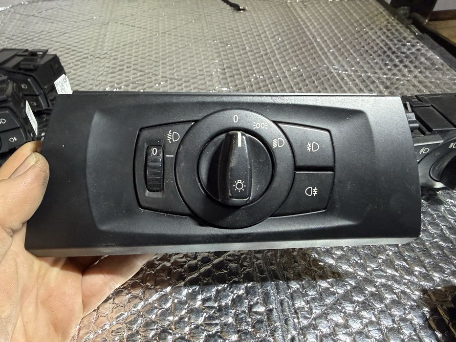 Ключ за включване на фаровете за BMW E81, E82, E87, E90, E91, E92 и Е9