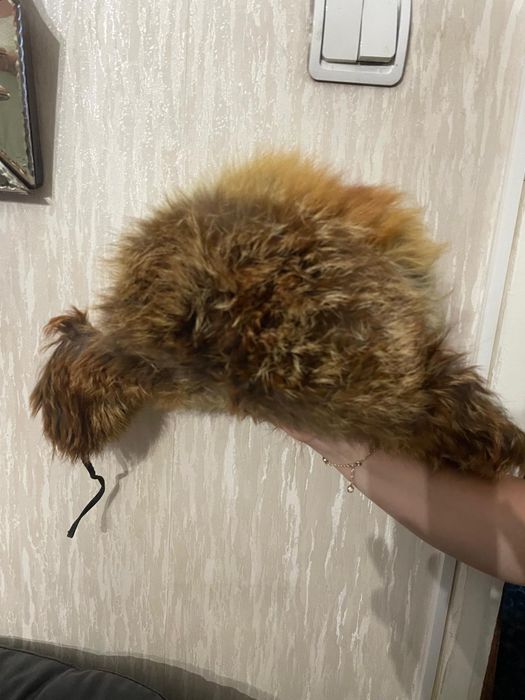 Caciula din blana naturala de vulpe