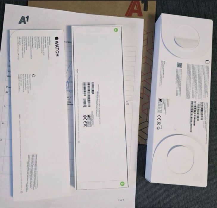 ЗАПЕЧАТАН 42mm Apple watch 10 CEL A1 Гаранция 2027 г. Black / Черен