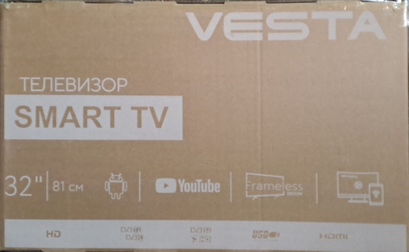 Telvizor 32 smart 2 ta pulutli televizor