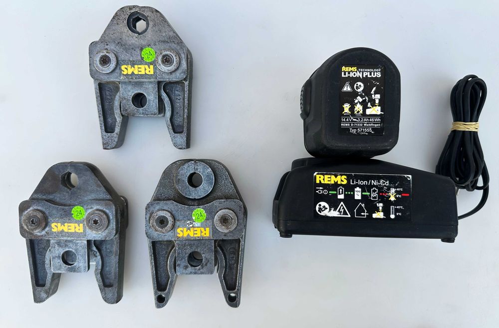 REMS Akku-Press ACC - Акумулаторна радиална преса 14.4V 3.2Ah комплект