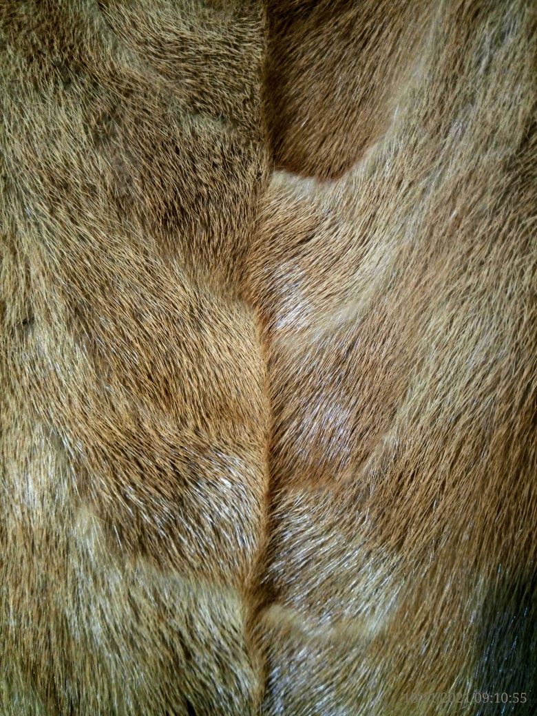 Haina damă din blană naturală de vulpe - Mărimea L