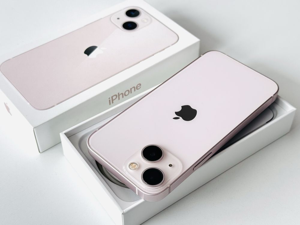 Iphone 13 Mini 128GB Pink 100% Батерия! Гаранция 6 месеца