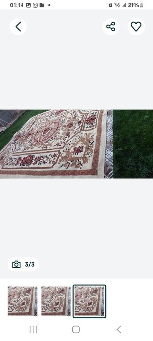 SAG Гилам 3×2  2.5×5   3×7  3×5 сотилади холати яхши