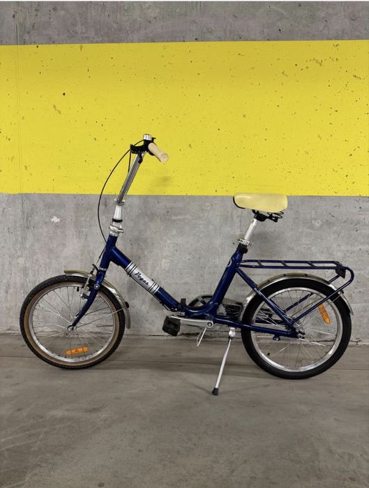 Bicicleta Pliabila Pegas Practic Retro Albastru Cobalt 3S