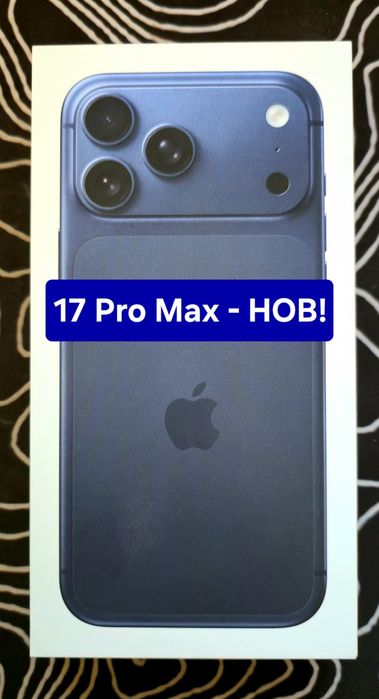 Iphone 17 Pro Max 256 GB - Deep Blue | Чисто нов | Гаранция 36 Месеца