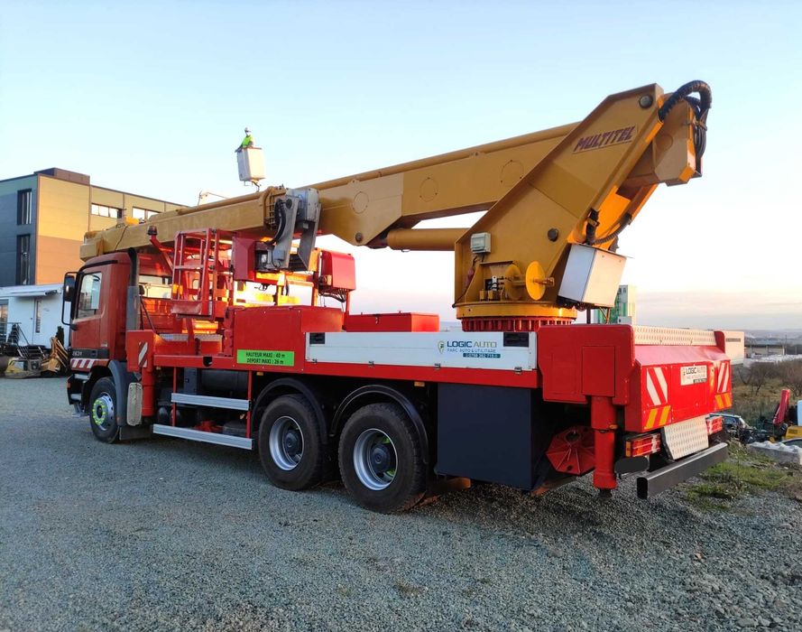 Nacela PRB 40m Mercedes Actros 2631, An Fabricatie : 2002,  291200 km