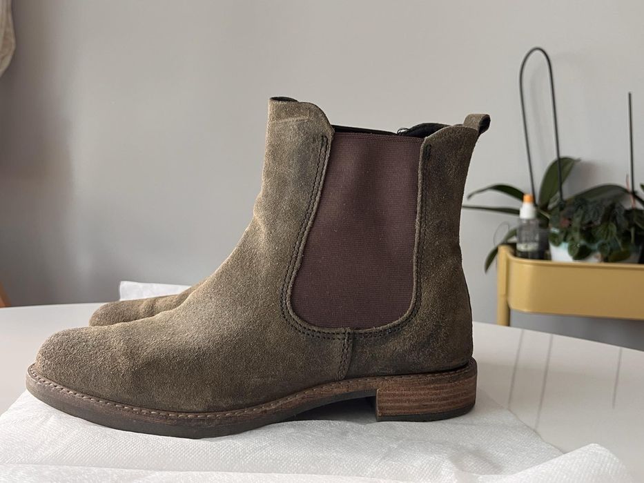 Дамски боти еко велур 38 номер