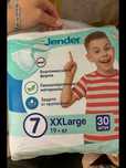 Продаются памперсы / подгузники Jender XXL (размер 7)