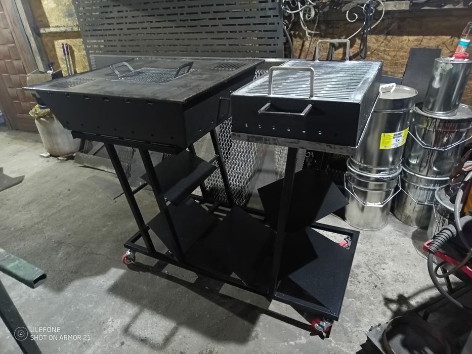 Gratar cu plita si gratar normal...